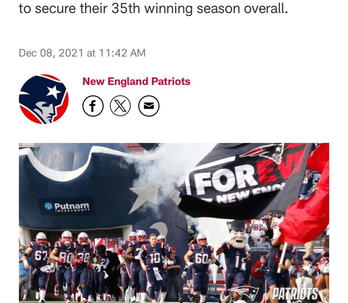 To think that it was all downhill from here..