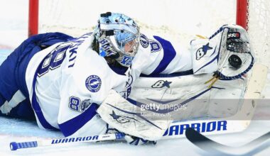 After losing Ben Bishop to injury the previous game, Tampa Bay called up some goalie named Andrei Vasilevskiy to play his first NHL game, 10 years ago today (Dec 16th, 2014). The 20 year-old stopped 23 of 24 shots by Philadelphia to win 3-1.
