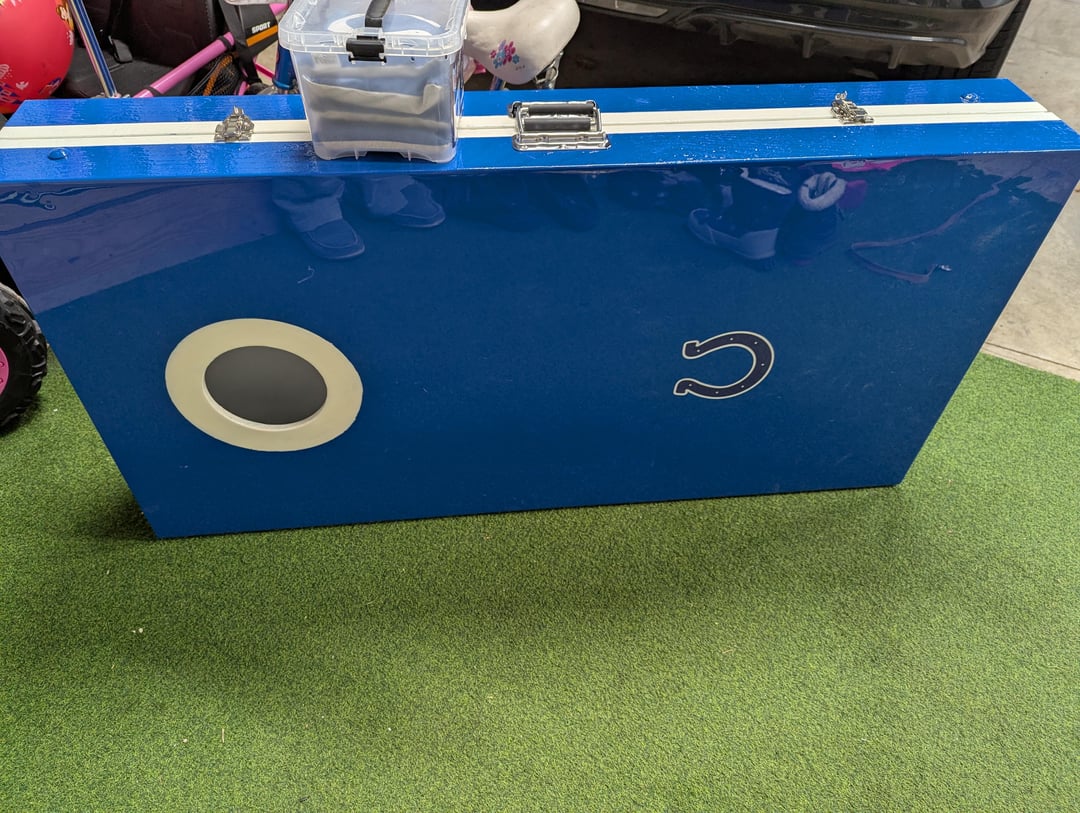 Dad went all out this year