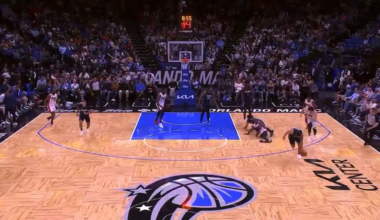 Jaime Jaquez Jr’s Chasedown Block on Magic’s Cory Joseph