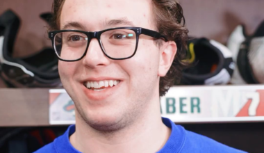 "It feels like strep throat" - Brock Faber on being okay and in for tonight’s game.