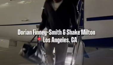 [Lakers] "Doe Doe & Shake touched down in LA 🗣️"