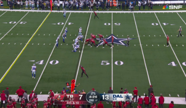 [HIGHLIGHT] The kind of effort you want out of a long snapper. Never quit!