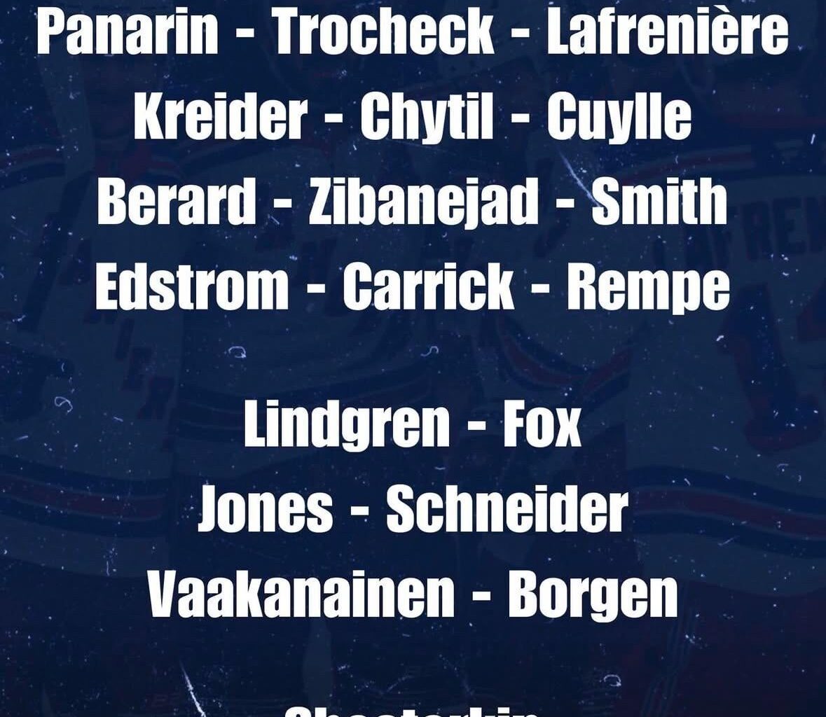 I’m trying to be optimistic, but that second line could be promising 🤷🏻‍♂️