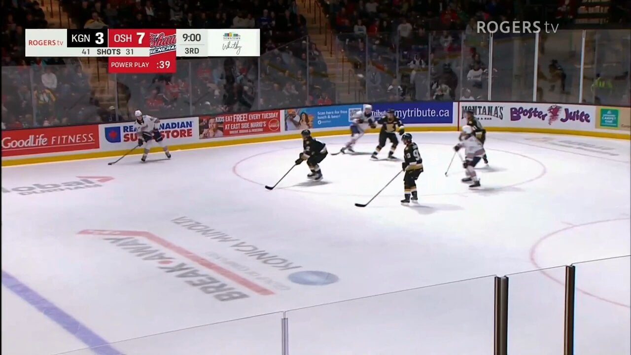 Beckett Sennecke today has 4 goals and 6 points