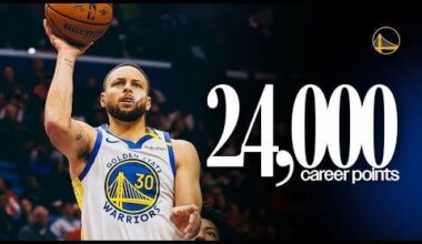 EVERY Stephen Curry Bucket to 24,000 Career Points