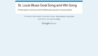 What should the Blues goal song and win song be?