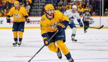 Celebrate r/Predators hitting 40k members by watching Scoresberg's 42 and 48 goal seasons!