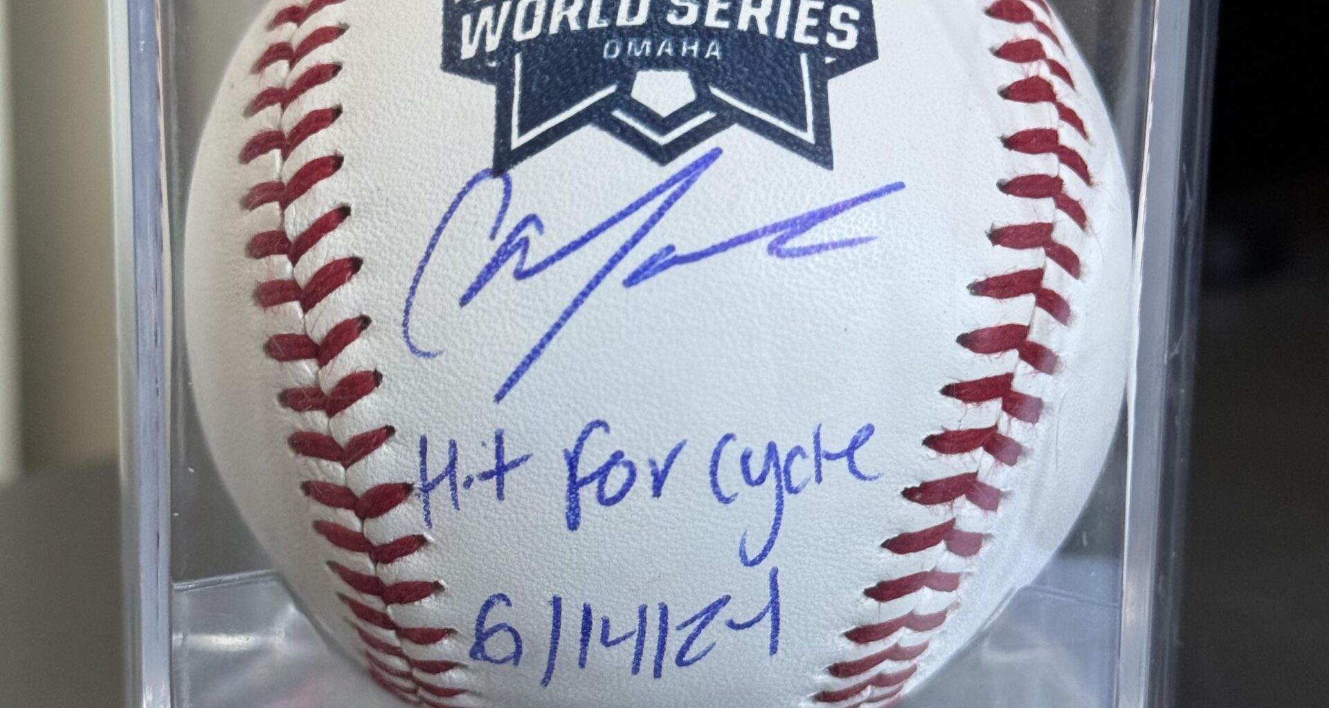 My Christmas gift from the fiancé. I’m looking forward to the day we call him up.