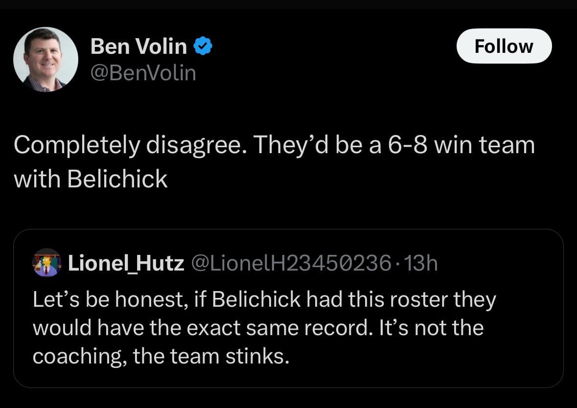 Y’all agree with our good friend Ben Volin?