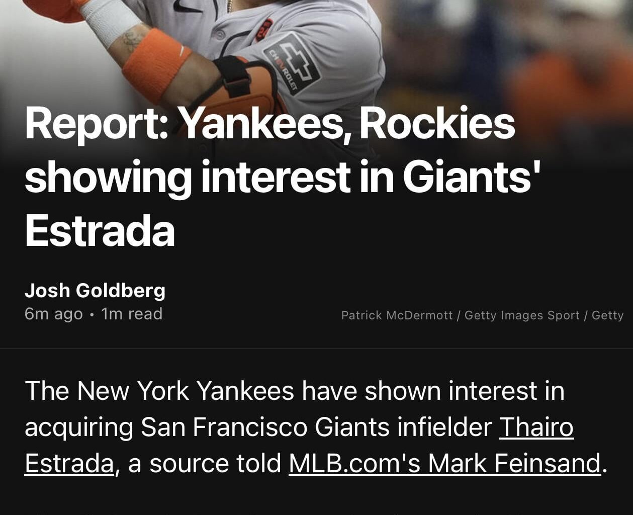 Anyone else curious why the Giants won’t give Thairo a chance for a bounce back year?