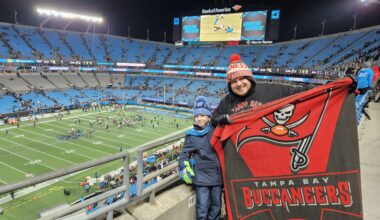 My sons first NFL game, very fun game!
