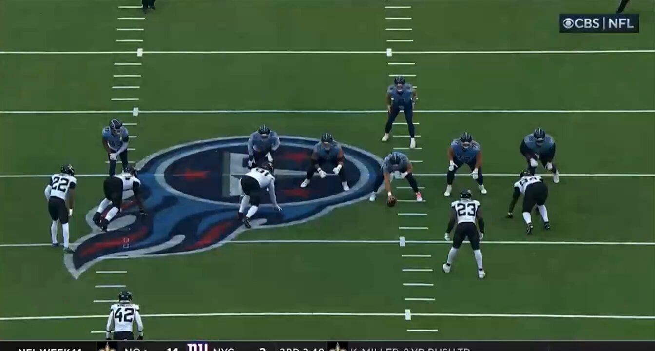 [Fitz] DB Jarrian Jones sacks Will Levis, gets under the RT