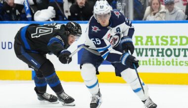 Jets' Scheifele playing with a vengeance after 4 Nations snub