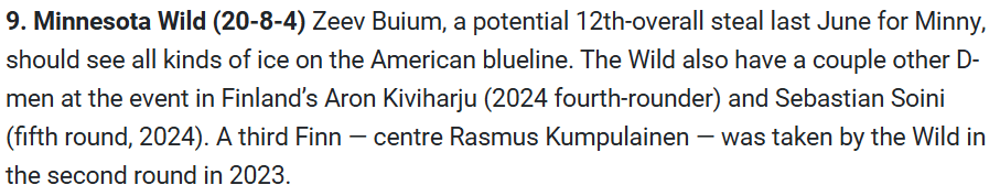 Who's following the Wild's Prospects at this years WJC?