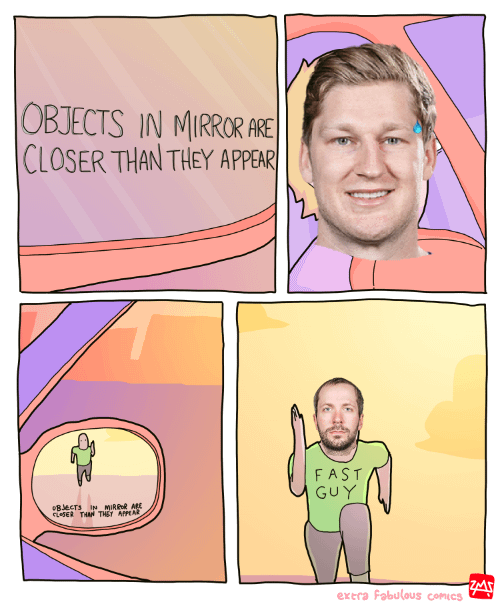 Kuch has 3 fewer points in 6 fewer games.