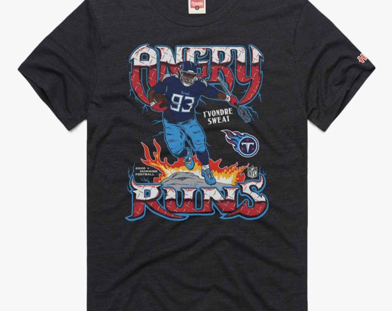 T-Sweat Angry Runs shirt