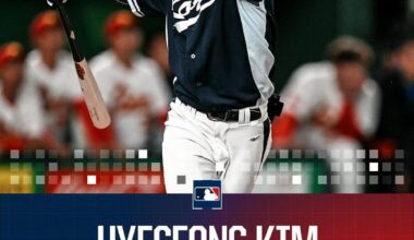 [Morosi] NEWS: Infielder Hyeseong Kim is expected to be posted by the Kiwoom Heroes of KBO around noon ET Wednesday. Thus begins a 30-day window for Kim to sign with an MLB team this offseason.