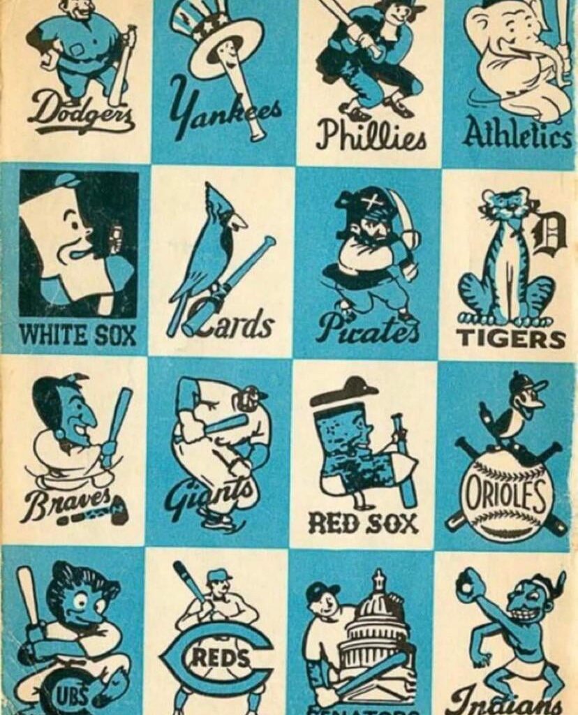 1950’s team logos-mascots.