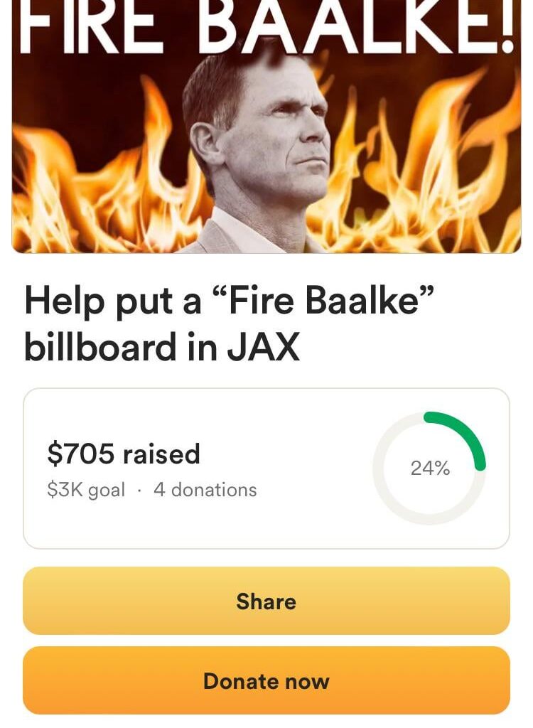 Jags fan coming in peace, we hate Baalke here too