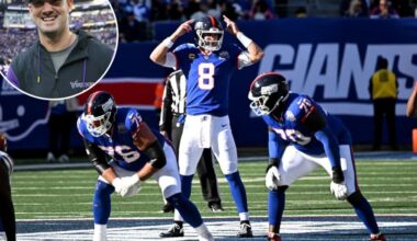 Daniel Jones surprises Giants offensive linemen with expensive tequila