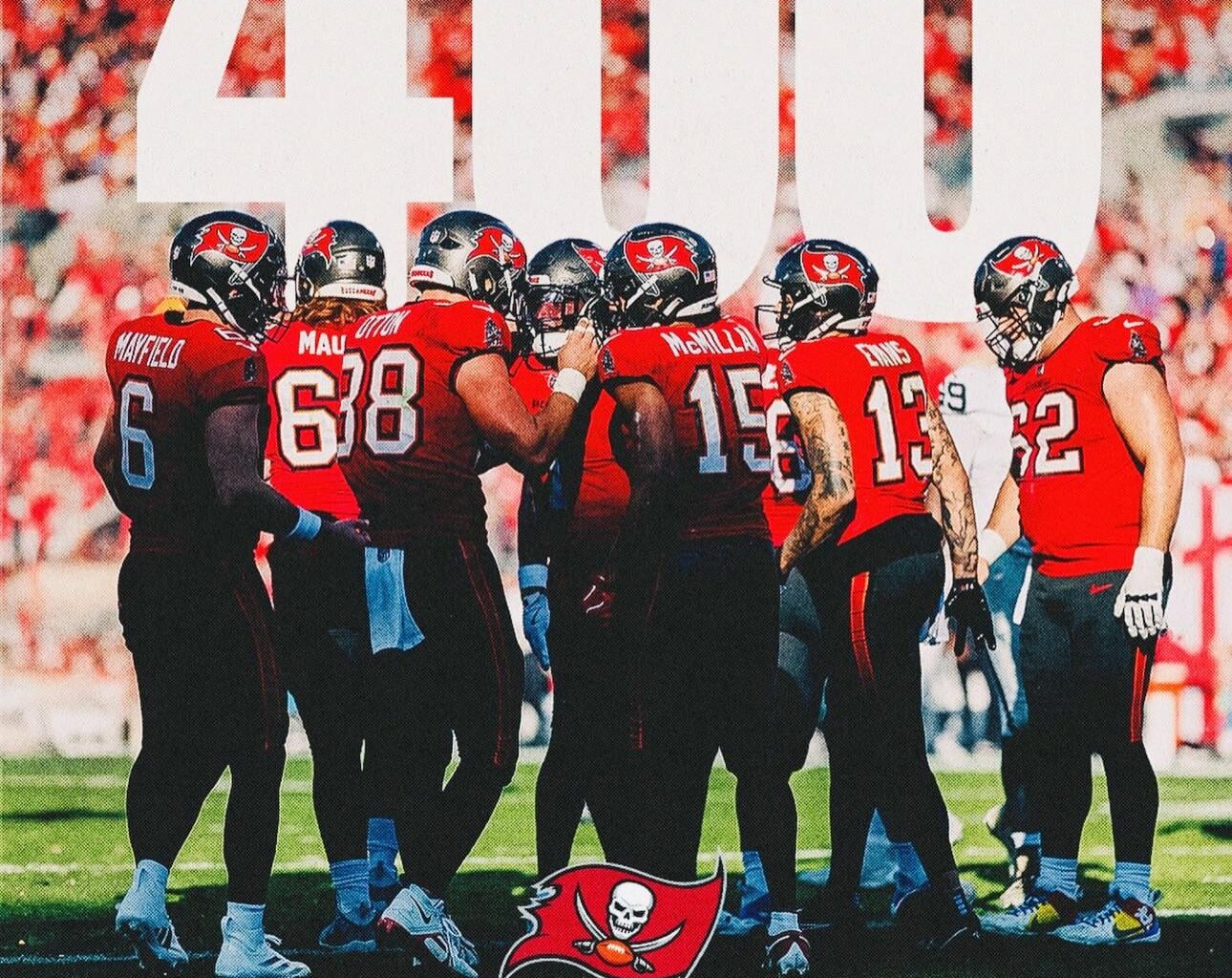 Most 400-Yard Games.