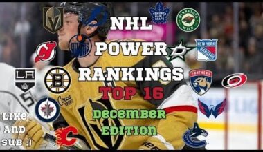 Top 16 Power Rankings
