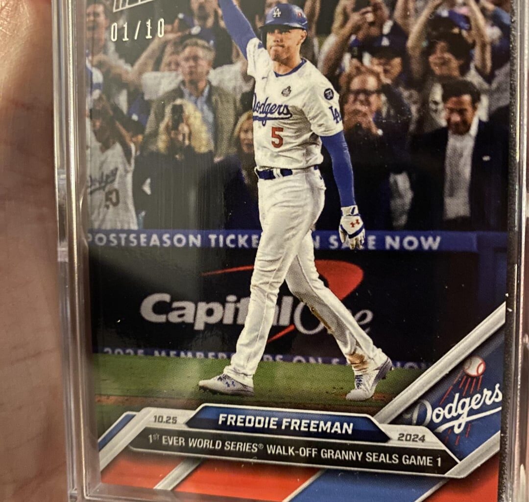 Topps Now was good to me.