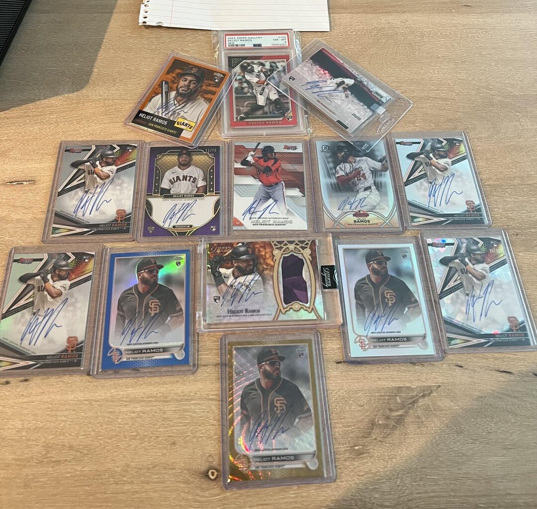 My Heliot Ramos collection!