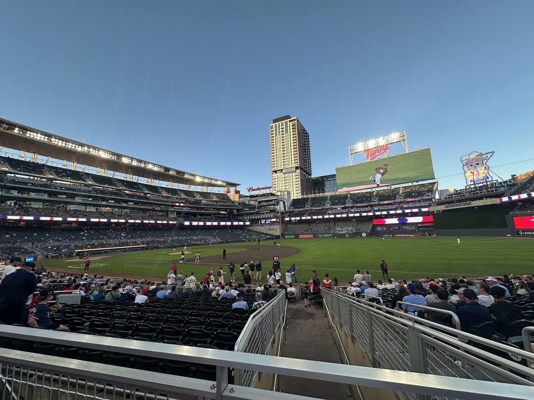 Few pictures I got at Target Field this year