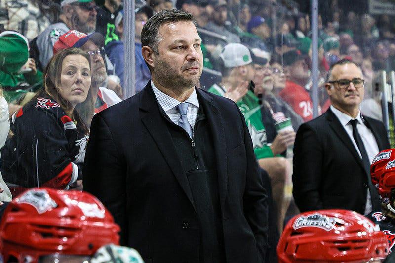 Griffins head coach Dan Watson will serve as the Central bench boss in the 2025 AHL All-Star Classic.