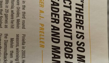 Throwback to the time A.J. Preller and Bo Mel were getting along 😅
