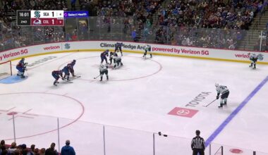 [SEA 2 - COL 1] Kaapo Kakko has his first goal in a Kraken jersey 🦑