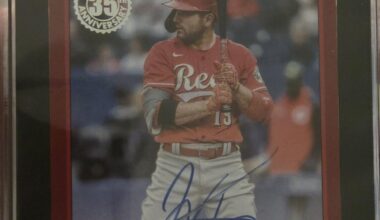 Posting a Reds autographed card every day that is today because I got another one