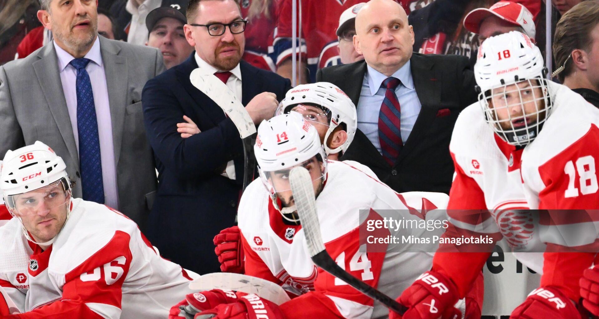 The Red Wings have just fired head coach Derek Lalonde and his AC Bob Boughner after a 4-0 shutout loss against St. Louis.