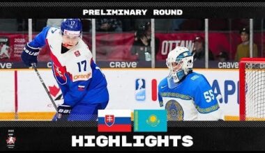 WJC: Four Points (2G, 2A) for both Dvorsky and Pekarcik earlier today vs. Kazakhstan