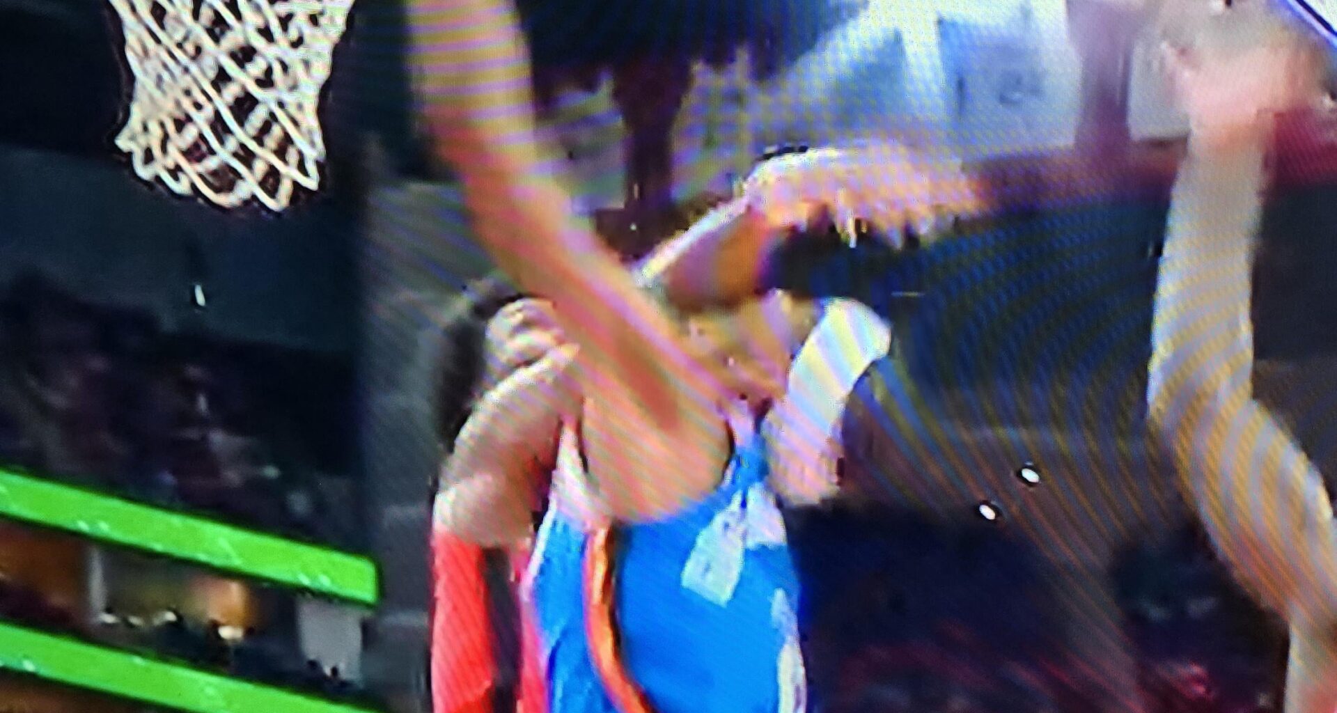 This was not called a foul.