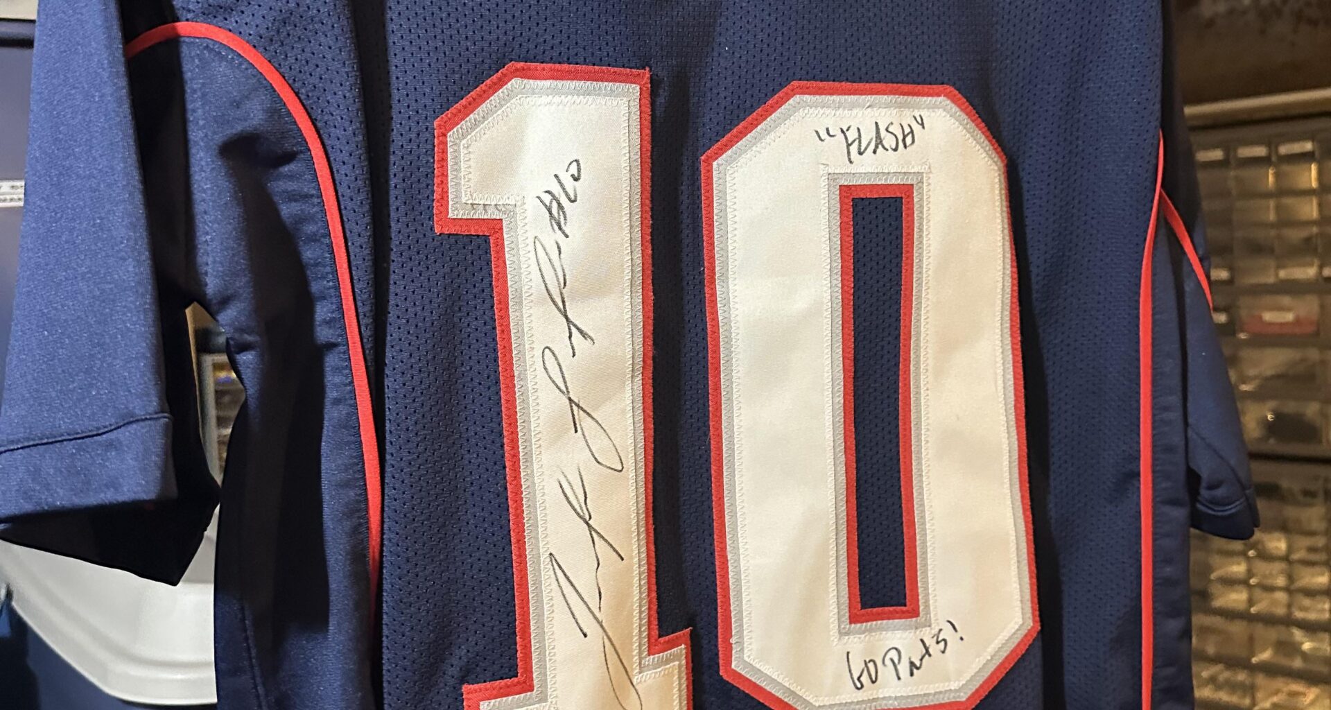 My dad's signed Josh Gordon jersey. What could have been…