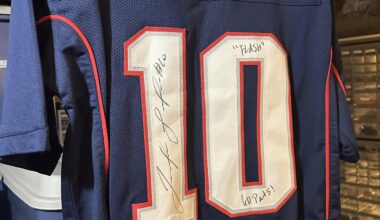 My dad's signed Josh Gordon jersey. What could have been…