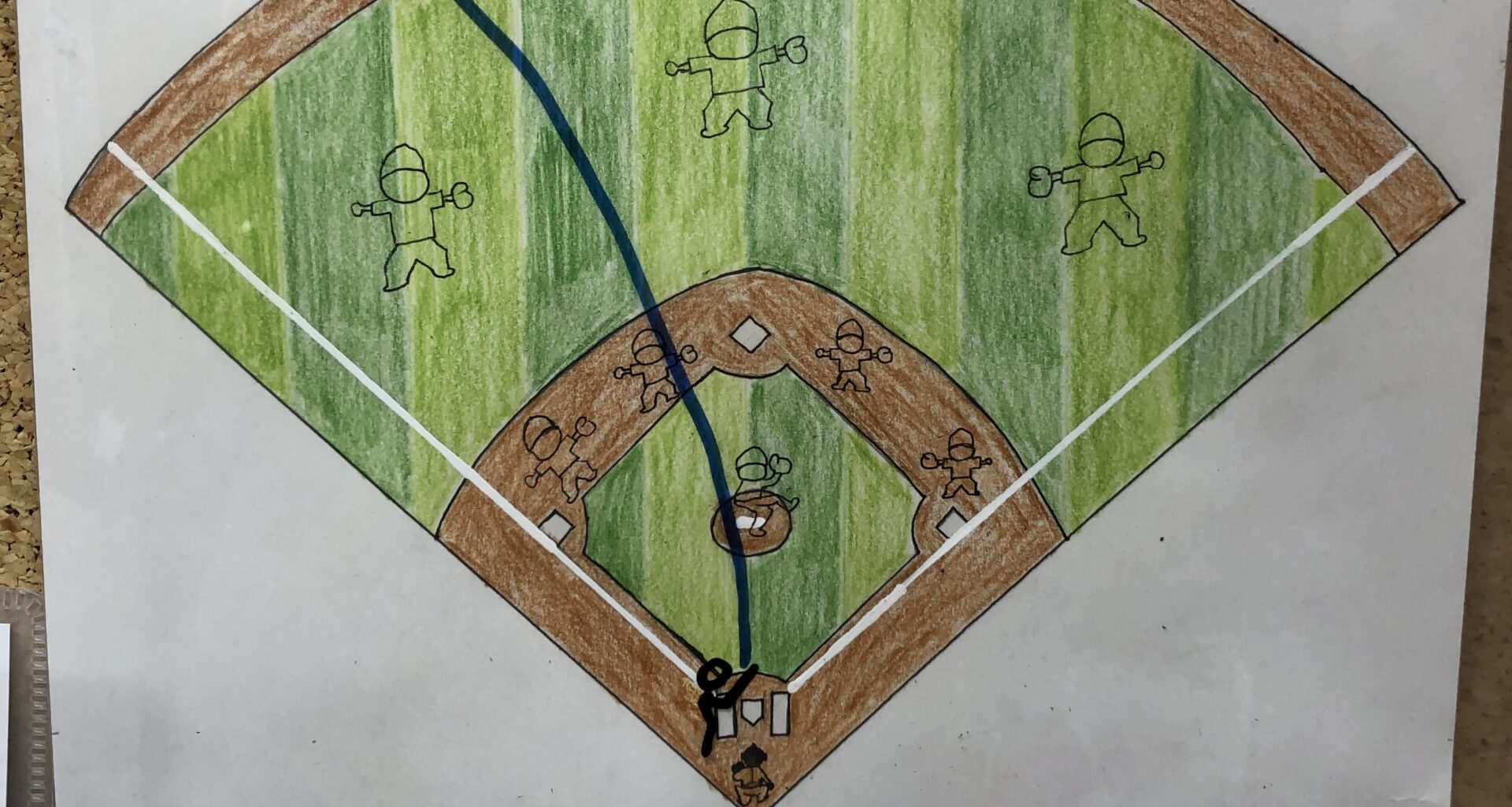 I’m an English teacher in Japan. Every week I draw a famous play for my students to explain.