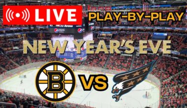 LIVE: Boston Bruins VS Washington Capitals Scoreboard/Commentary!
