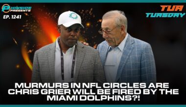 Murmurs In NFL Circles Are The Miami Dolphins Will Fire Chris Grier!