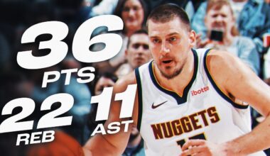 Nikola Jokić's INCREDIBLE TRIPLE-DOUBLE (36 PTS) vs Utah! | December 30, 2024