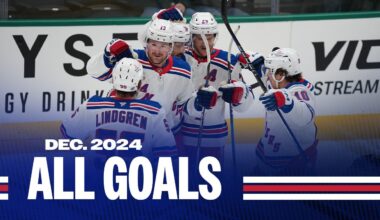 Every New York Rangers Goal: December 2024