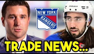 THIS IS A MAJOR NEW YORK RANGERS TRADE UPDATE...