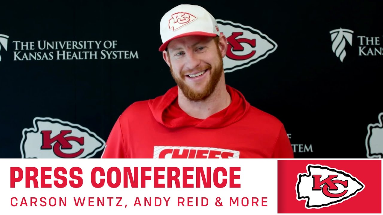 Chiefs Carson Wentz, Andy Reid, Carson Steele & Felix Anudike-Uzomah Press Conferences | JANUARY 1