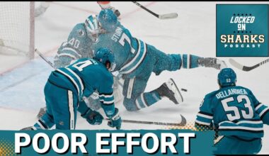 San Jose Sharks' Poor Effort Leads To Eighth Straight Loss