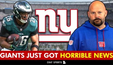 🚨 NY Giants Just Got Horrible News