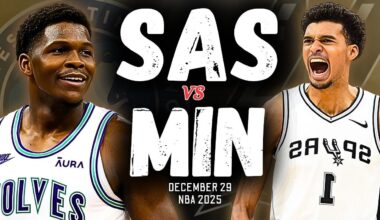 San Antonio Spurs vs Minnesota Timberwolves Full Game Highlights | DEC 29, 2024 | NBA HIGHLIGHTS