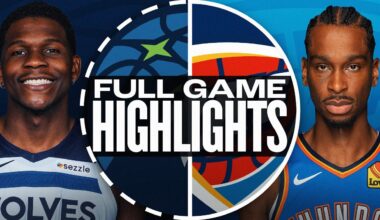 Game Recap: Thunder 113, Timberwolves 105